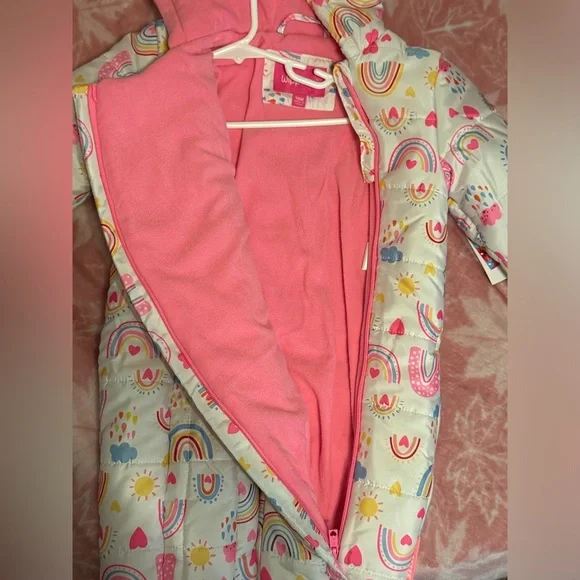 Colorful Kids One Piece Snowsuit - Picture 5 of 5